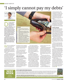 'I Simply Cannot Pay My Debts'