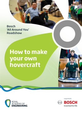 How to Make Your Own Hovercraft