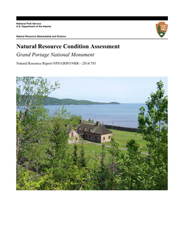 Natural Resource Condition Assessment Grand Portage National Monument