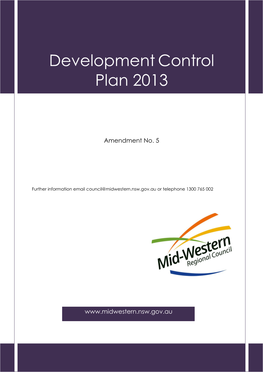 Development Control Plan 2013
