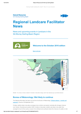 Regional Landcare Facilitator News