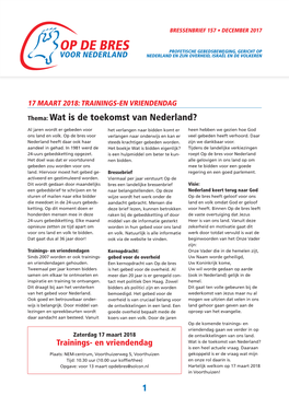 Thema: Wat Is De Toekomst Van Nederland?