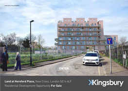 Land at Hereford Place, New Cross, London SE14 6LF Residential