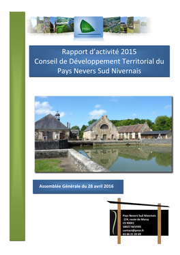 RAPPORT Activité 2015