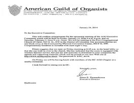 American Guild of Organists