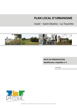 Plan Local D'urbanisme