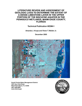 HESM-1, Literature Review and Assessment of Geologic Logs To