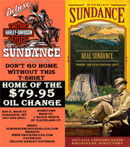 Sundance Visitor's Guide