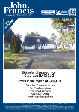 Eirianfa, Llangoedmor, Cardigan SA43