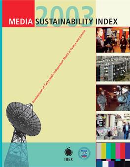 Media Sustainability Index 2003: Macedonia
