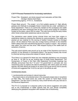 Safeguard: Process Framework for Involuntary Restrictions English Pdf