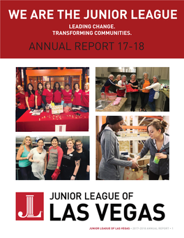 JLLV Annual Report 2017-2018
