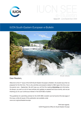 E-Bulletin Issue 21 · June/September 2009