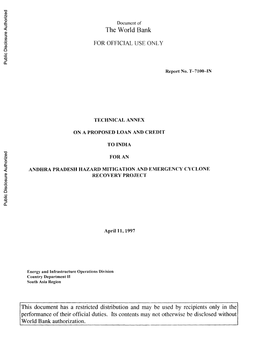 World Bank Document