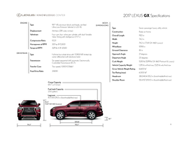 View Model Specs and Pricing for the 2017