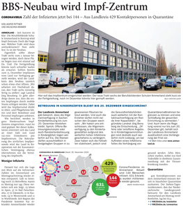 BBS-Neubau Wird Impf-Zentrum Eigentlich War Ja Am Sonntag Der Erste Advent