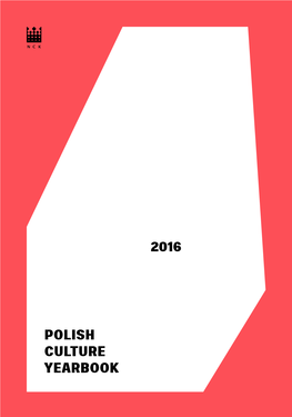 Polish Culture Yearbook 2016