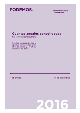 Cuentas Anuales Consolidadas Con El Informe De Los Auditores