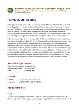 Pakke Tiger Reserve