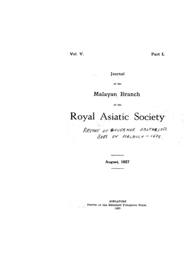 Royal Asiatic Society