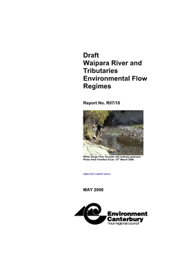 Waipara River Minimum Flows and Allocation Regime