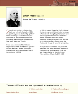 Biography Simon Fraser