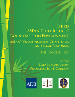 Third ASEAN Chief Justices' Roundtable on Environment