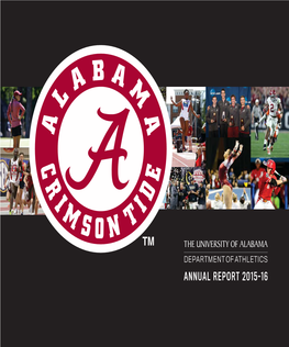Annual Report 2015-16 3 Intercollegiate Athletics Contents