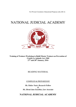 National Judicial Academy