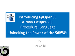 GPGPU Accelerated Database