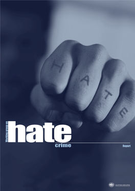 Scottish Working Group on Hate Crime Report