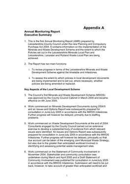 Minerals and Waste Development Frameworks Appendix a , Item 90