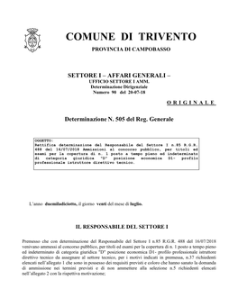 Determinazione Rettifica Concorso D Tecnico.Pdf