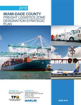 Miami-Dade County Freight Logistics Zone Designation Strategic Plan