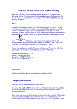 IEEE 802.1& 802.3 Sept 2008 Interim Meeting