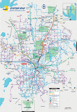 System Map 551 829 HOPKINS R 500 DFW KIRBY 500 LEWISVILLE 987