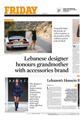 Lebanese Designer Honours Grandmother with Accessories Brand