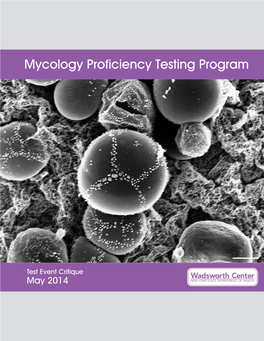 Mycology Proficiency Testing Program