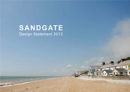 SANDGATE Design Statement 2013