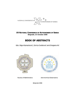 Book of Abstracts