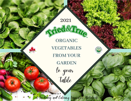 2021 T&T Organic Edibles Photobook