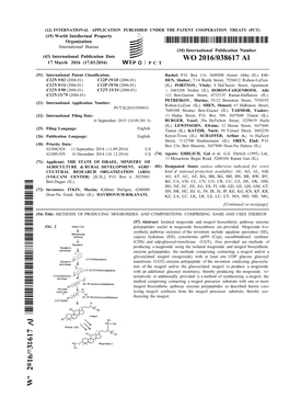 WO 2016/038617 Al O