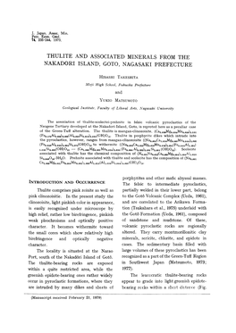 Porphyrites and Other Mafic Abyssal Masses. the Felsic to Intermediate