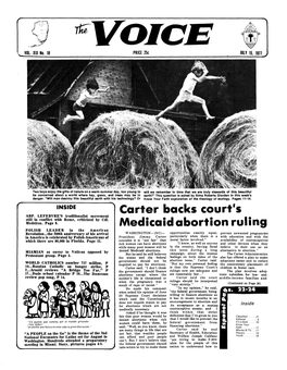 Carter Backs Court's Medicaid Abortion Ruling