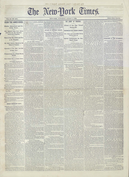 New York Times, Vol. XI-No. 3388, August 2, 1862