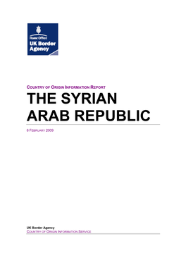 The Syrian Arab Republic