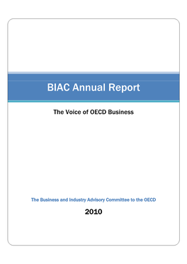 BIAC Annual Report