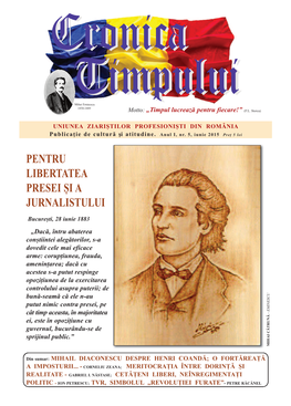 Cronica Timpului, Anul I, Nr.5 Pdf