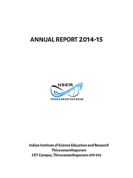 Annual Report 2014-15