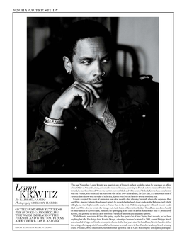 Lenny KRAVITZ